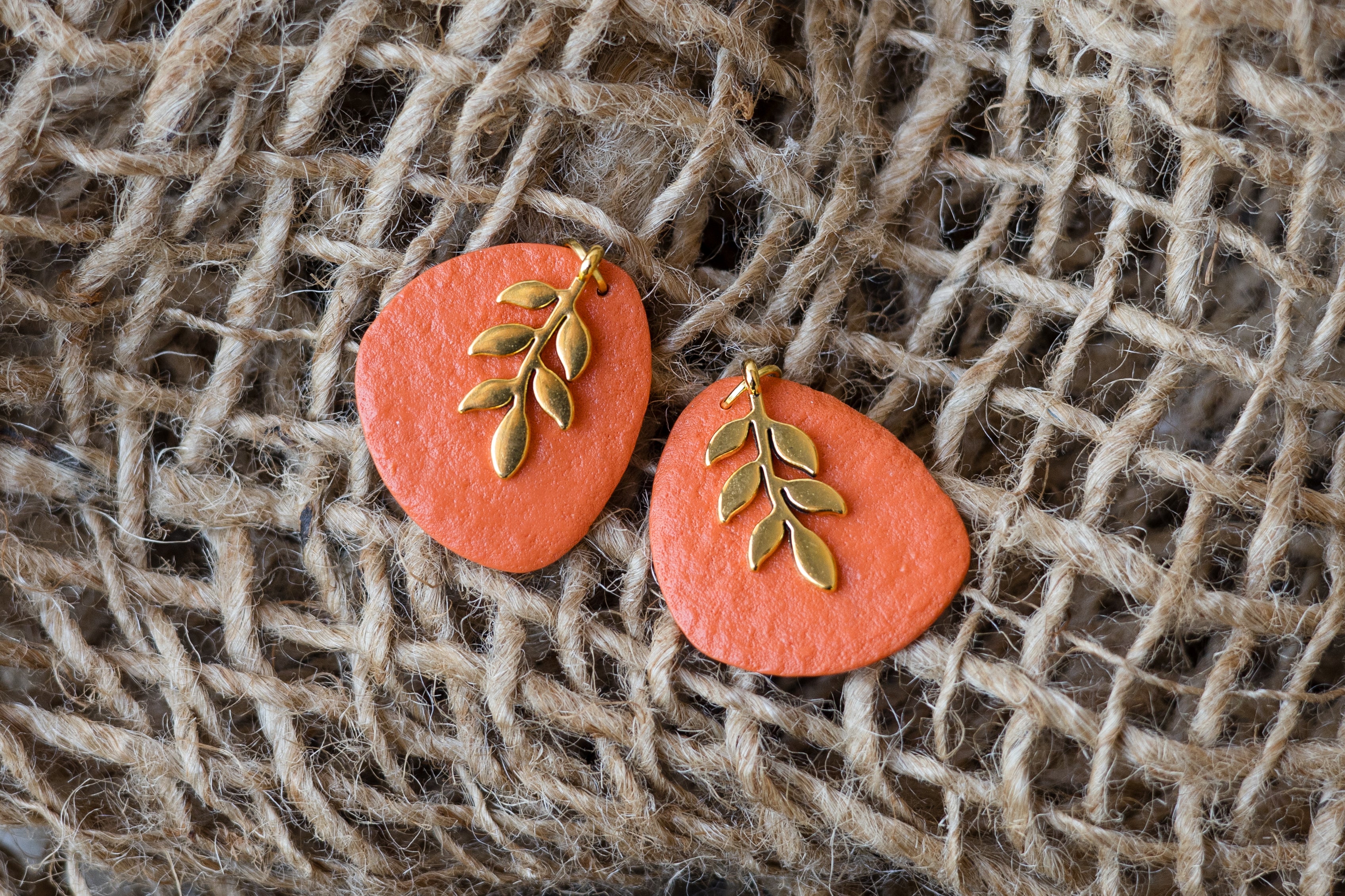 Botanical Leaf Earrings