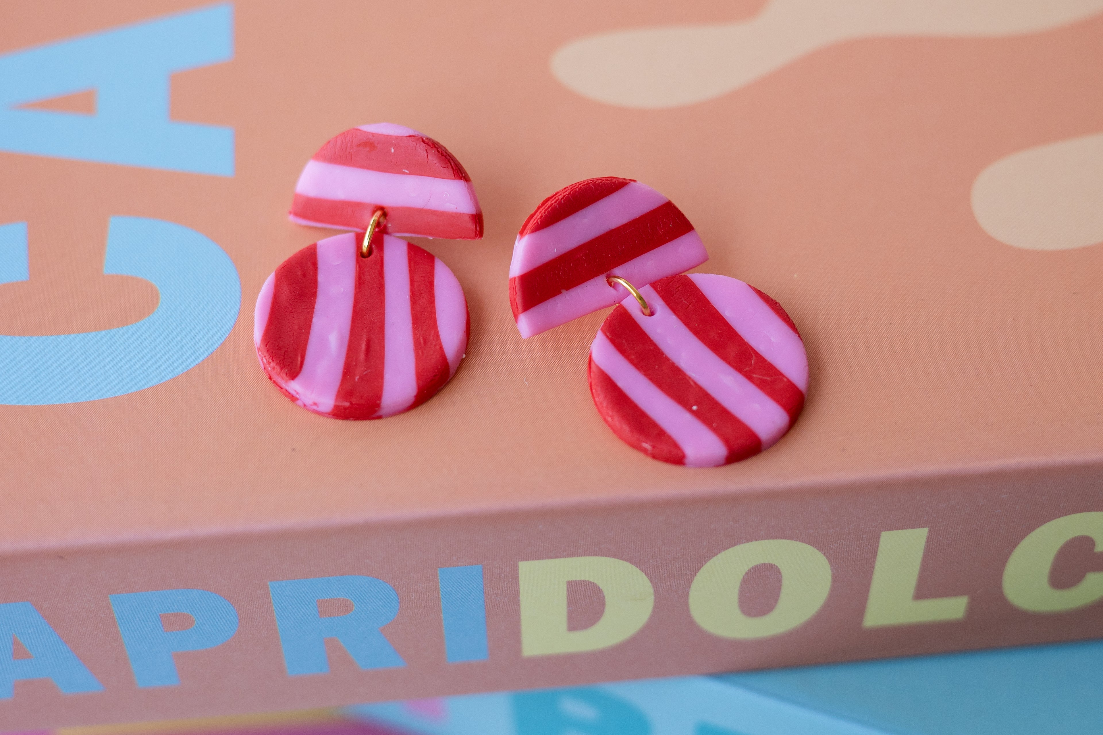 Candy Stripe Earrings