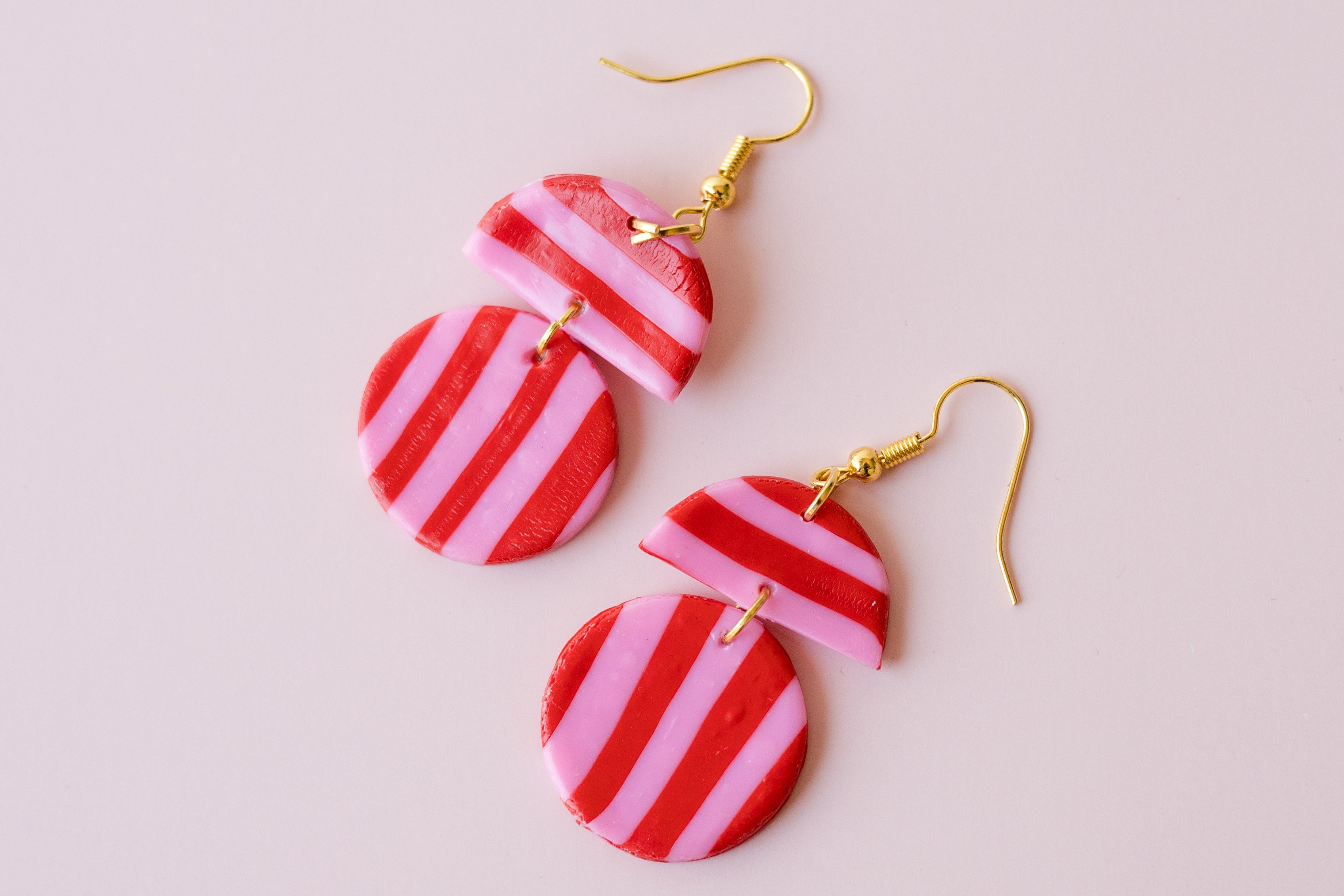 Candy Stripe Earrings