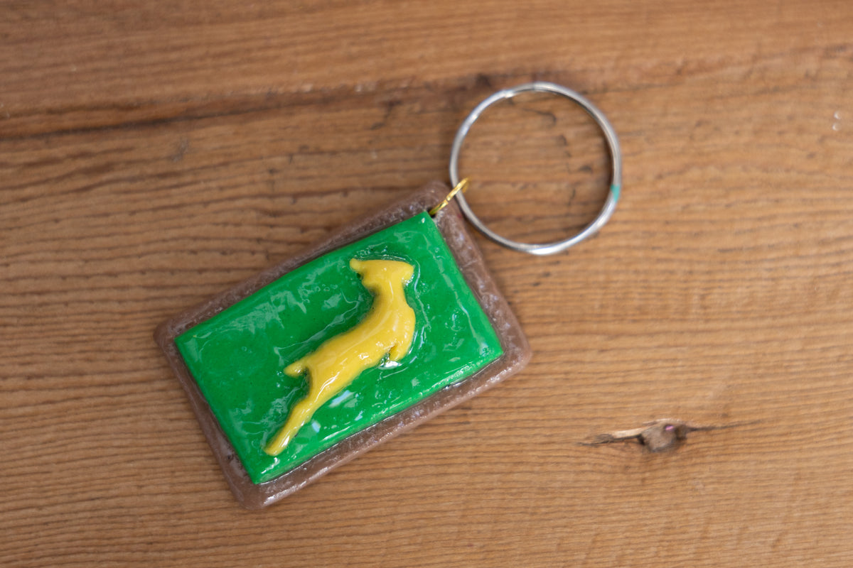 Springbok Keyring